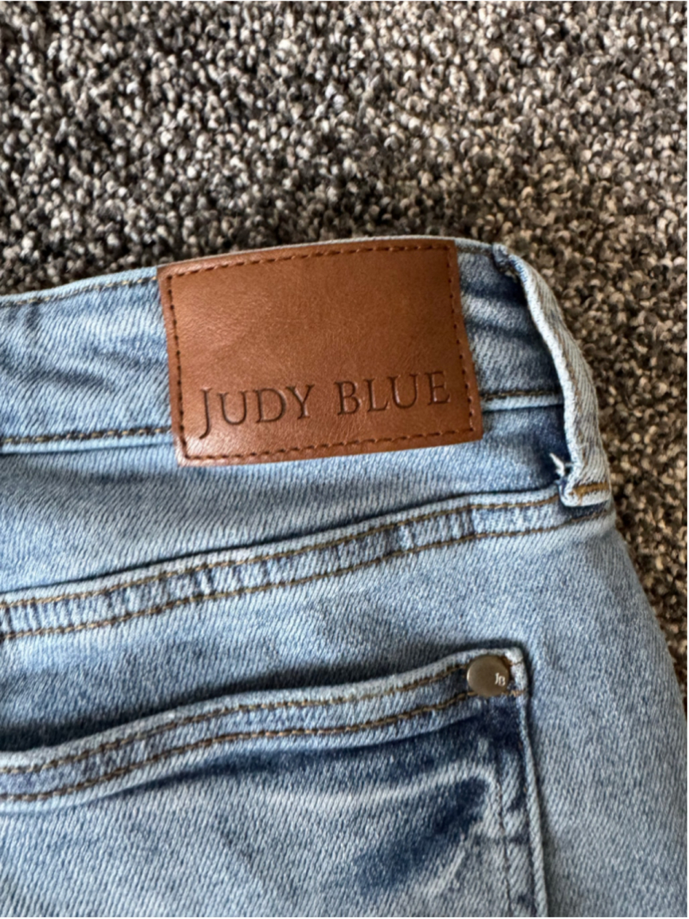 Women's Judy Blue 90’s Straight Leg Destructed Jeans Size 28 - Picture 14 of 14